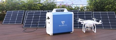 BLUETTI EB180 1800WH/1000W Mobilen Solarkraftwerk