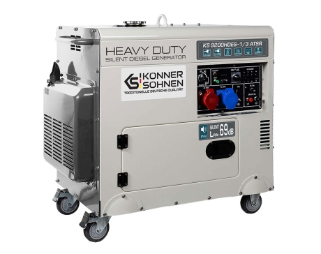 Könner & Söhnen KS 9200HDES-1/3 ATSR Diesel-Generator (EURO V)