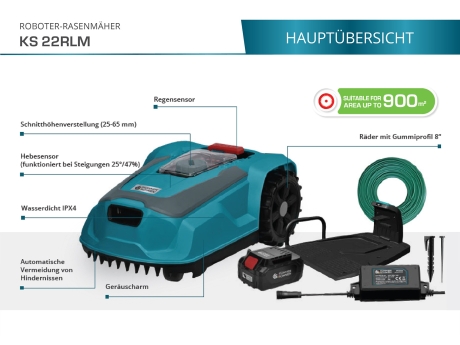 Roboter-Rasenmäher KS 22RLM