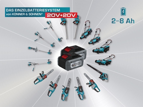 Ladegerät für Li-Ion Akku + Li-Ion Akku 20V: KS C35A-2 + KS 20V4-2 (2 Stk.)