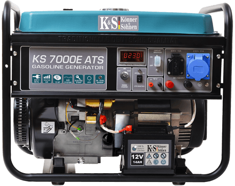 Benzin-Generator "Könner & Söhnen" KS 7000E ATS