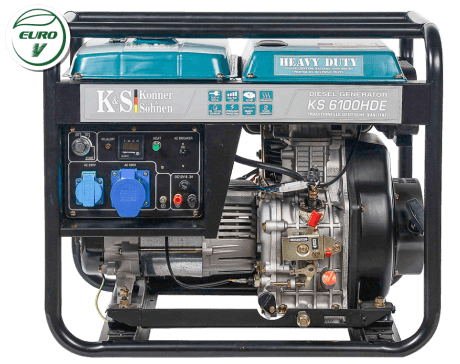 Könner & Söhnen KS 6100HDE Diesel Generator (EURO V)
