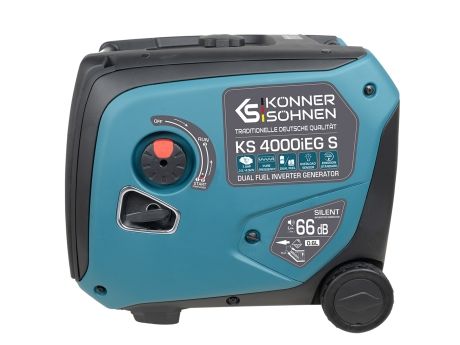 Könner und Söhnen KS4000iEG S GAS & Benzin Inverter Generator