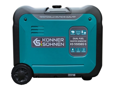 Könner & Söhnen LPG/Benzin-Inverter-Generator KS 5500iEG S