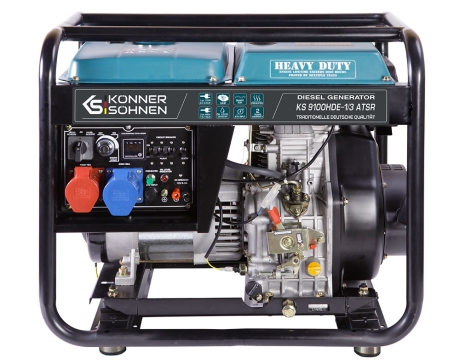 Könner & Söhnen KS 9100HDE 1/3 ATSR Diesel Generator (EURO V)
