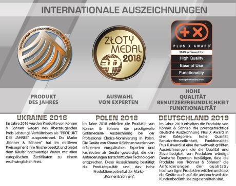 Könner und Söhnen KS 10000E G Hybrid Stromerzeuger GAS / Benzin-Generator